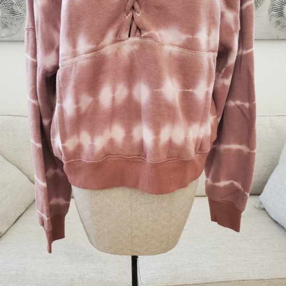 Free People Kelly Tie Dye Believer Hoodie Size Large Fireside Combo - Picture 10 of 16